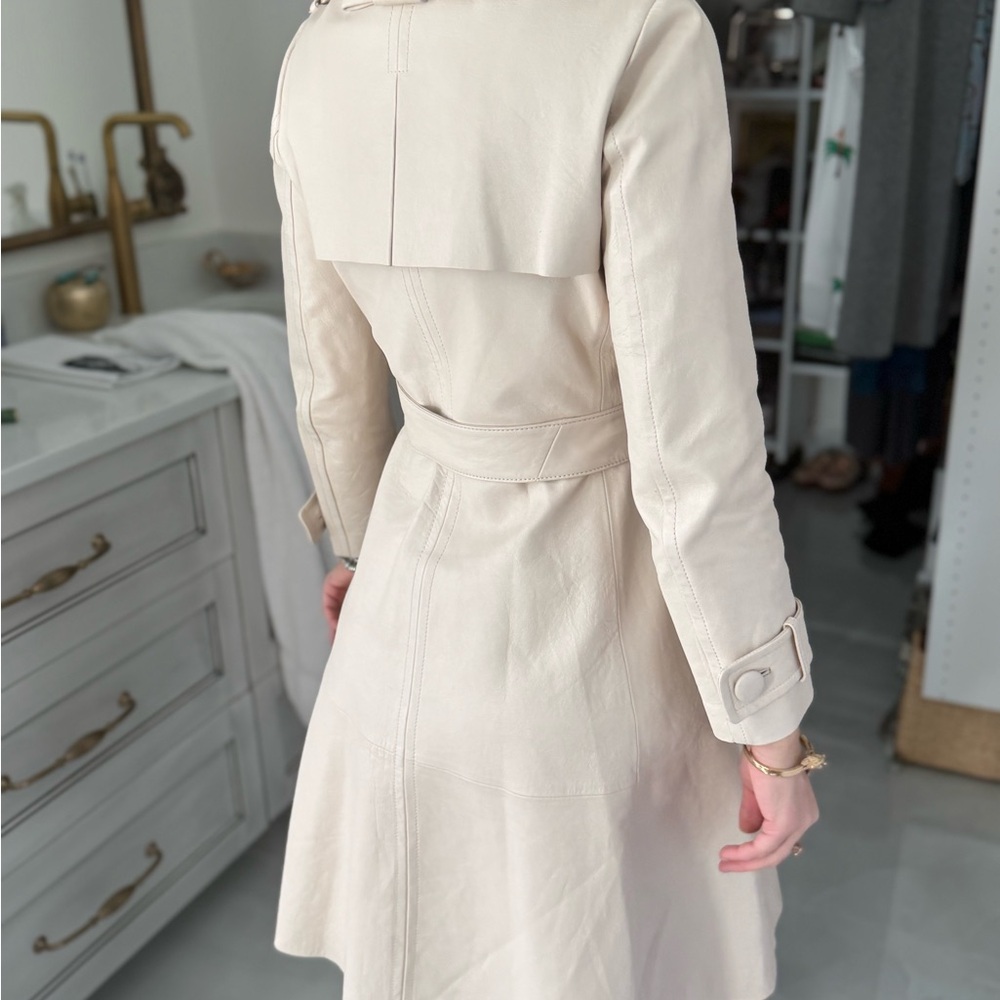 Kate Spade Cream Trench Coat - Picture 9 of 11
